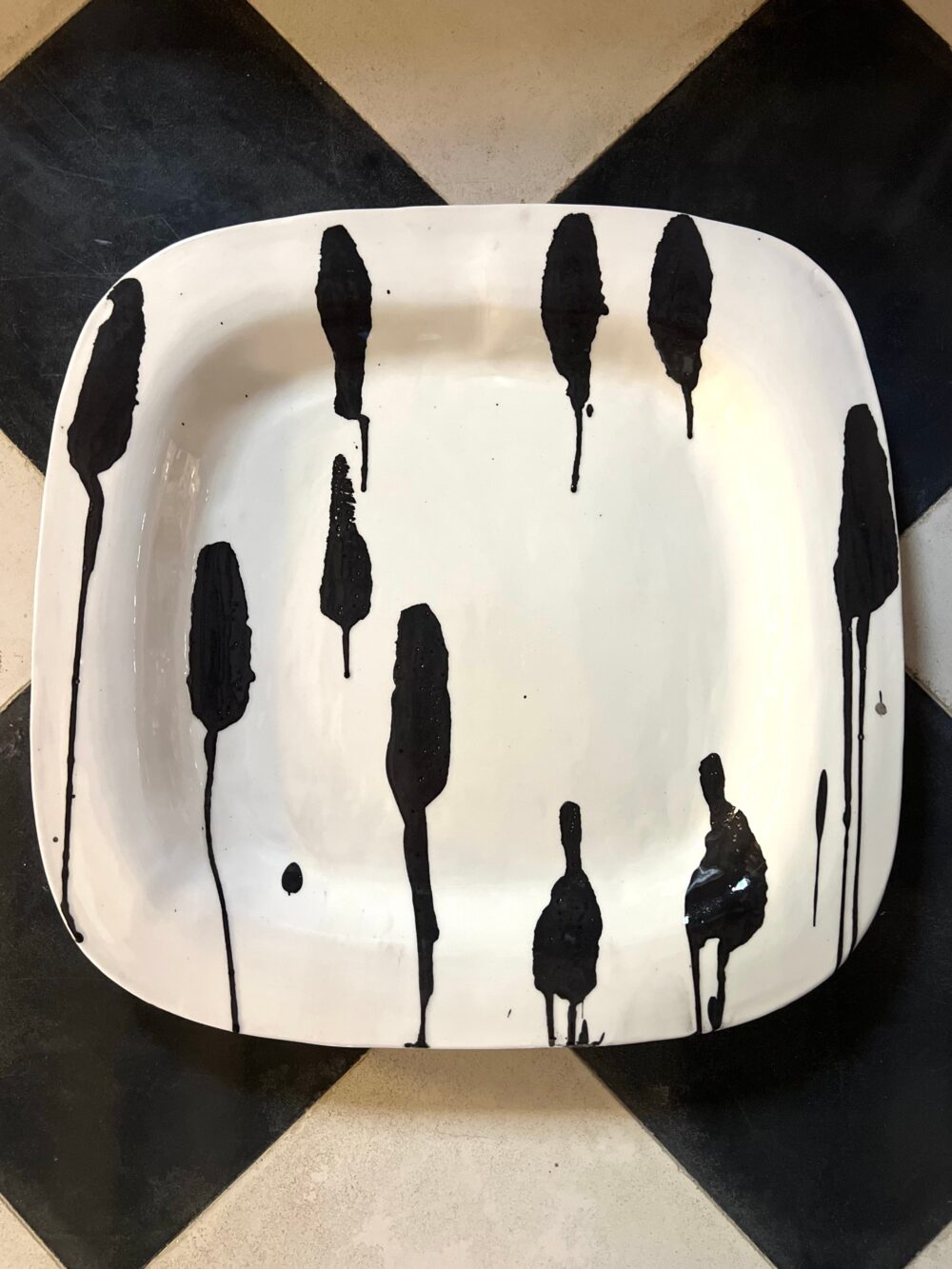 ARTY GRAND SERVING PLATE  <span class="char";>№2</span>