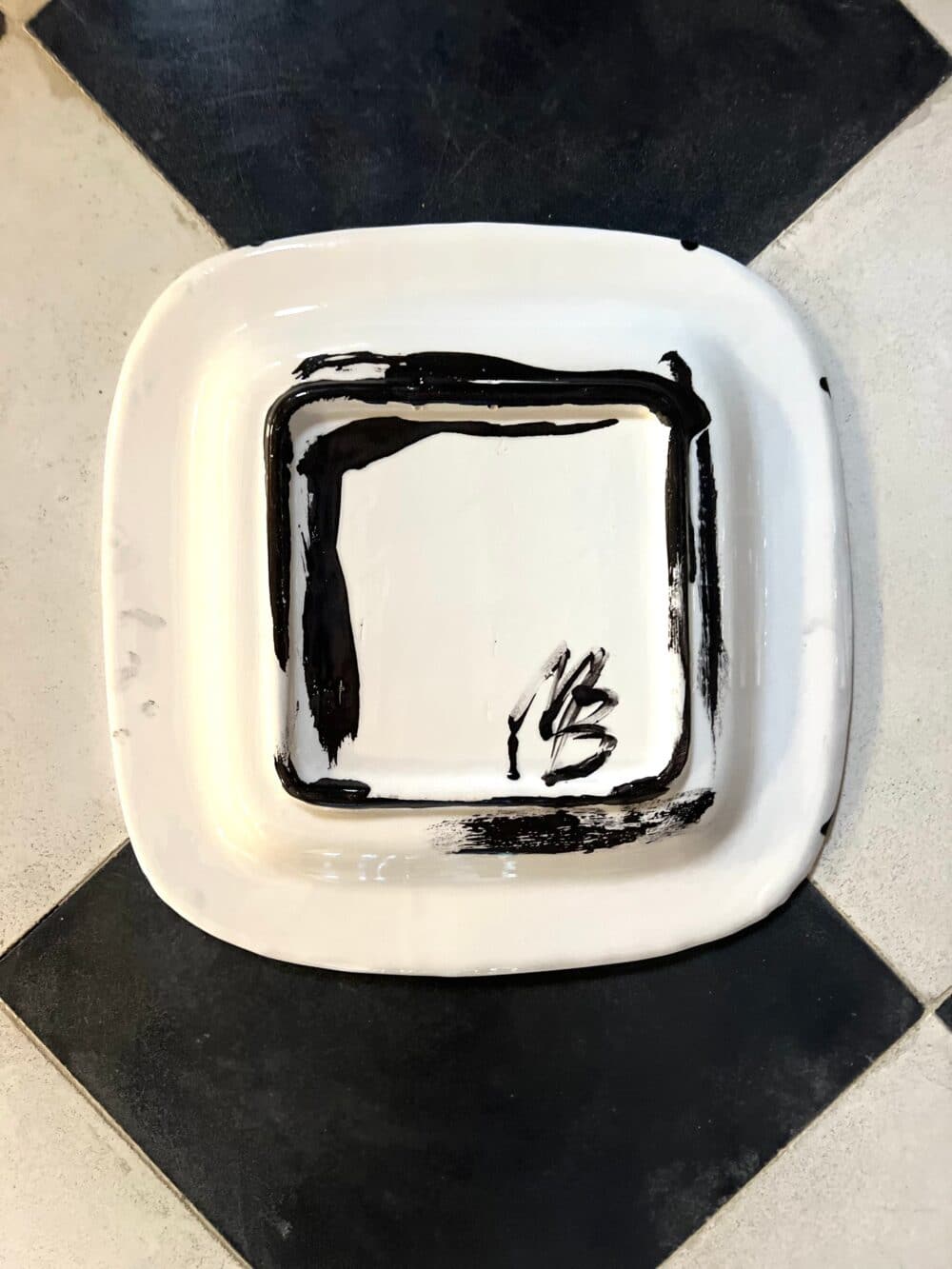 ARTY MEDIUM SERVING PLATE  <span class="char";>№3</span> - Image 2